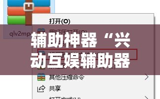 辅助神器“兴动互娱辅助器”详细外挂透视辅助软件教程