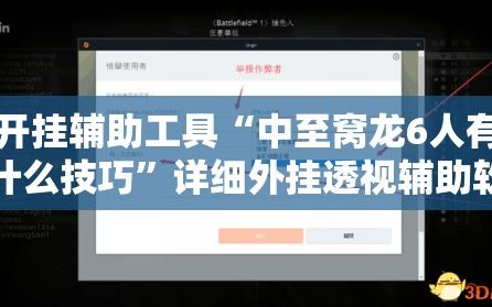 开挂辅助工具“中至窝龙6人有什么技巧”详细外挂透视辅助软件教程