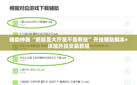 辅助神器“新超圣大厅是不是有挂”开挂辅助脚本+详细开挂安装教程