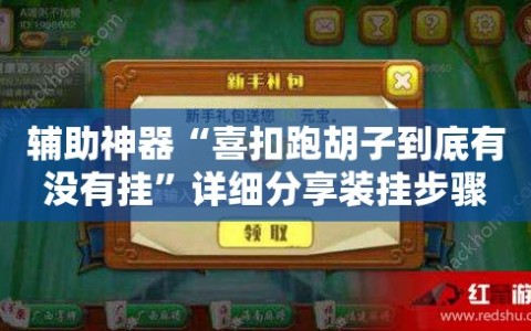 辅助神器“喜扣跑胡子到底有没有挂”详细分享装挂步骤