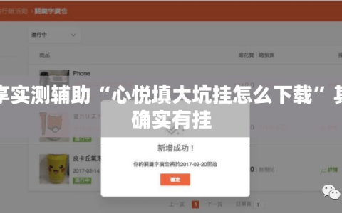 分享实测辅助“心悦填大坑挂怎么下载”其实确实有挂