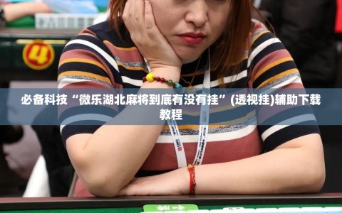 必备科技“微乐湖北麻将到底有没有挂”(透视挂)辅助下载教程