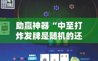 助赢神器“中至打炸发牌是随机的还是有技巧”科技辅助神器手机版
