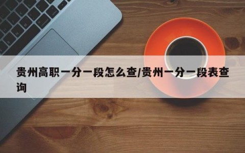 贵州高职一分一段怎么查/贵州一分一段表查询