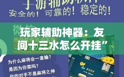玩家辅助神器：友间十三水怎么开挂”开挂详细教程