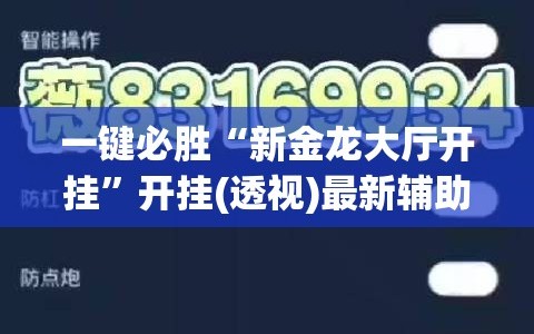 一键必胜“新金龙大厅开挂”开挂(透视)最新辅助详细