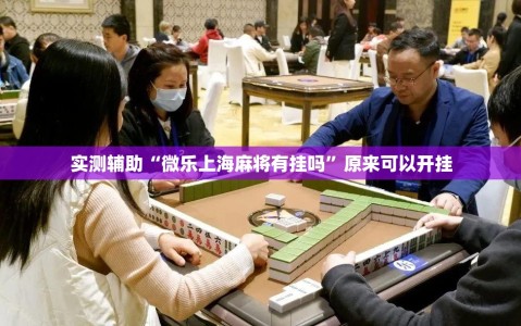 实测辅助“微乐上海麻将有挂吗”原来可以开挂