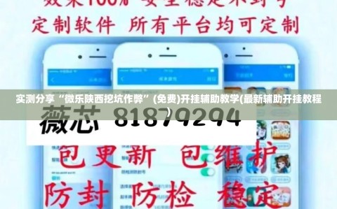 实测分享“微乐陕西挖坑作弊”(免费)开挂辅助教学(最新辅助开挂教程)