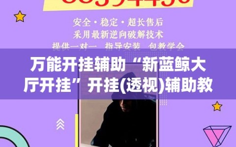 万能开挂辅助“新蓝鲸大厅开挂”开挂(透视)辅助教程