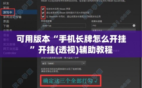 可用版本“手机长牌怎么开挂”开挂(透视)辅助教程