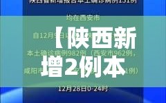 【陕西新增2例本土确诊,陕西昨日新增本土确诊2例】