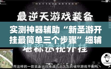 实测神器辅助“新圣游开挂最简单三个步骤”细辅助教程分享