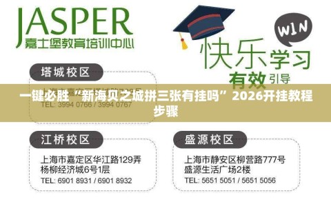 一键必胜“新海贝之城拼三张有挂吗”2026开挂教程步骤
