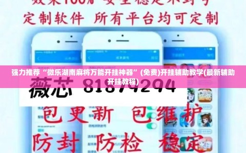 强力推荐“微乐湖南麻将万能开挂神器”(免费)开挂辅助教学(最新辅助开挂教程)
