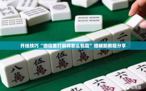 开挂技巧“微信里打麻将怎么包赢”细辅助教程分享