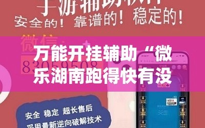 万能开挂辅助“微乐湖南跑得快有没有开挂神器”(透视挂)辅助下载教程