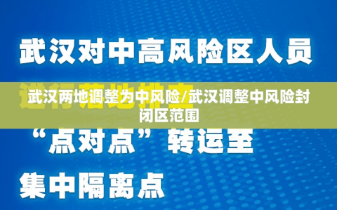 武汉两地调整为中风险/武汉调整中风险封闭区范围
