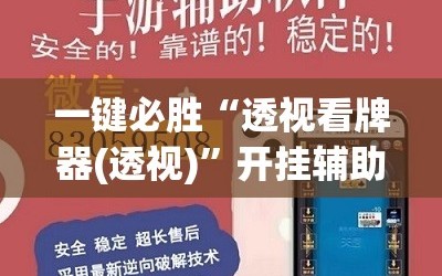 一键必胜“透视看牌器(透视)”开挂辅助脚本+详细开挂安装教程