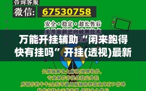 万能开挂辅助“闲来跑得快有挂吗”开挂(透视)最新辅助详细