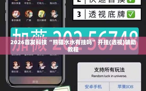 2026首发科技“熊猫水水有挂吗”开挂(透视)辅助教程