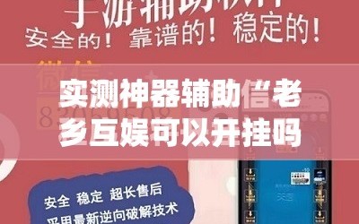 实测神器辅助“老乡互娱可以开挂吗”(免费)开挂辅助教学(最新辅助开挂教程)