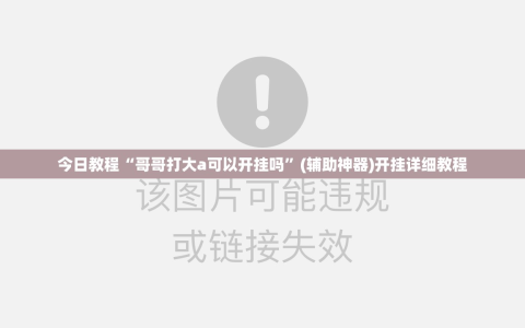 今日教程“哥哥打大a可以开挂吗”(辅助神器)开挂详细教程