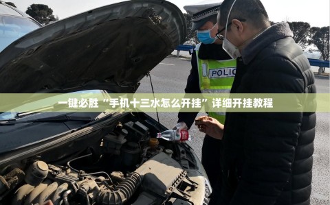 一键必胜“手机十三水怎么开挂”详细开挂教程