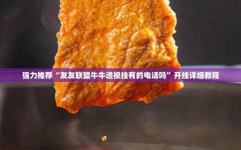 强力推荐“友友联盟牛牛透视挂有的电话吗”开挂详细教程