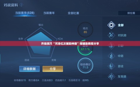 开挂技巧“河洛杠次辅助神器”细辅助教程分享