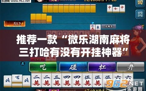 推荐一款“微乐湖南麻将三打哈有没有开挂神器”详细外挂透视辅助软件教程
