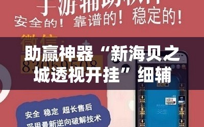 助赢神器“新海贝之城透视开挂”细辅助教程分享