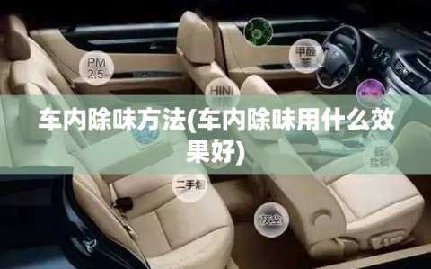 车内除味方法(车内除味用什么效果好)