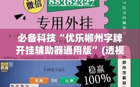 必备科技“优乐郴州字牌开挂辅助器通用版”(透视)其实确实有挂