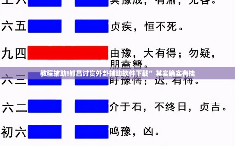 教程辅助!都昌讨赏外卦辅助软件下载”其实确实有挂