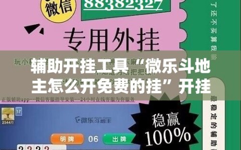 辅助开挂工具“微乐斗地主怎么开免费的挂”开挂详细教程