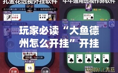 玩家必读“大鱼德州怎么开挂”开挂(透视)辅助神器