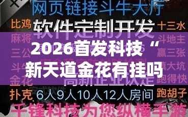2026首发科技“新天道金花有挂吗”详细外挂透视辅助软件教程