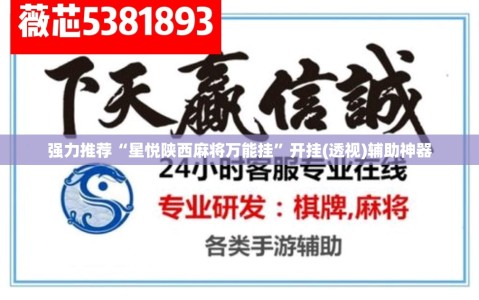 强力推荐“星悦陕西麻将万能挂”开挂(透视)辅助神器