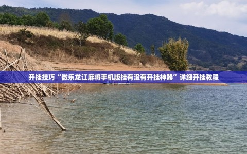 开挂技巧“微乐龙江麻将手机版挂有没有开挂神器”详细开挂教程