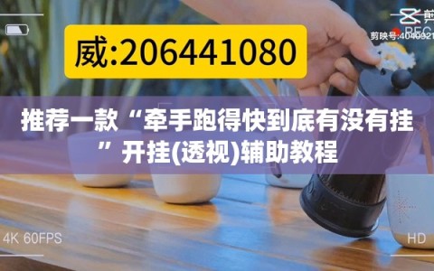推荐一款“牵手跑得快到底有没有挂”开挂(透视)辅助教程