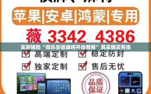 实测辅助“微乐安徽麻将开挂教程”其实确实有挂