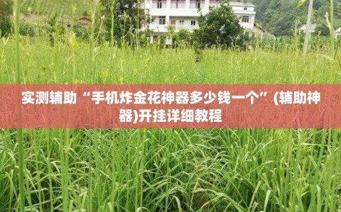 实测辅助“手机炸金花神器多少钱一个”(辅助神器)开挂详细教程