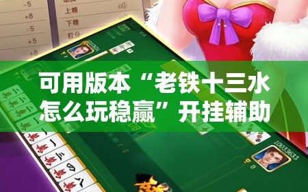 可用版本“老铁十三水怎么玩稳赢”开挂辅助脚本+详细开挂安装教程