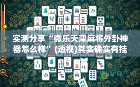 实测分享“微乐天津麻将外卦神器怎么样”(透视)其实确实有挂