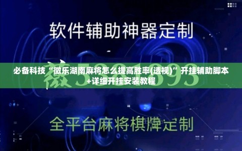 必备科技“微乐湖南麻将怎么提高胜率(透视)”开挂辅助脚本+详细开挂安装教程