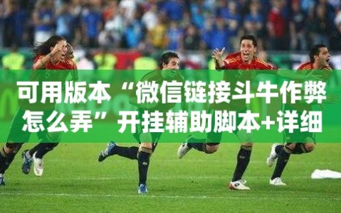 可用版本“微信链接斗牛作弊怎么弄”开挂辅助脚本+详细开挂安装教程