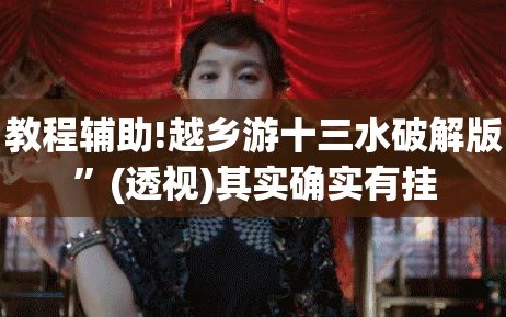 教程辅助!越乡游十三水破解版”(透视)其实确实有挂