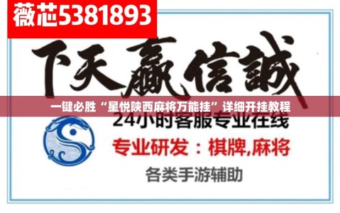 一键必胜“星悦陕西麻将万能挂”详细开挂教程