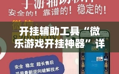 开挂辅助工具“微乐游戏开挂神器”详细开挂教程