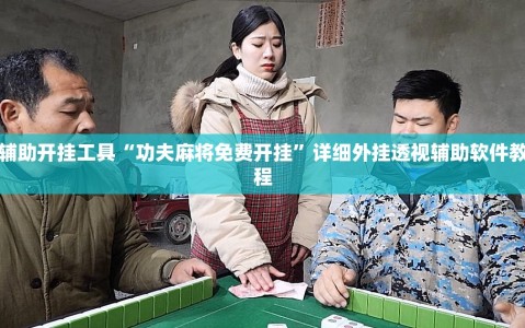 辅助开挂工具“功夫麻将免费开挂”详细外挂透视辅助软件教程
